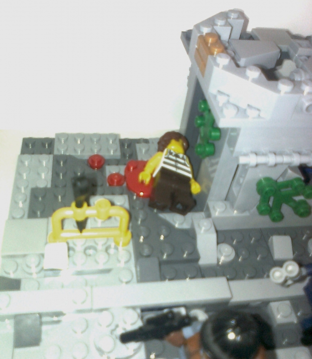 LEGO MOC - Joy and Sadness of Great Victory - Возвращение солдат: Убитый.