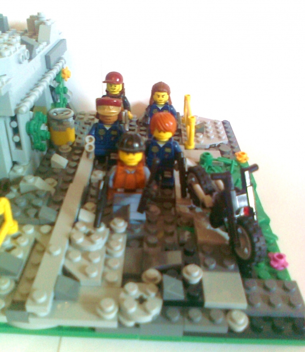 LEGO MOC - Joy and Sadness of Great Victory - Возвращение солдат: Солдаты.