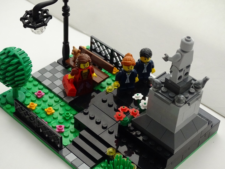 LEGO MOC - Joy and Sadness of Great Victory - Трагедия и скорбь Великой Победы