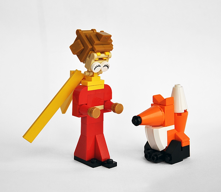 LEGO MOC - Russian Tales' Wonders - Please, tame me!