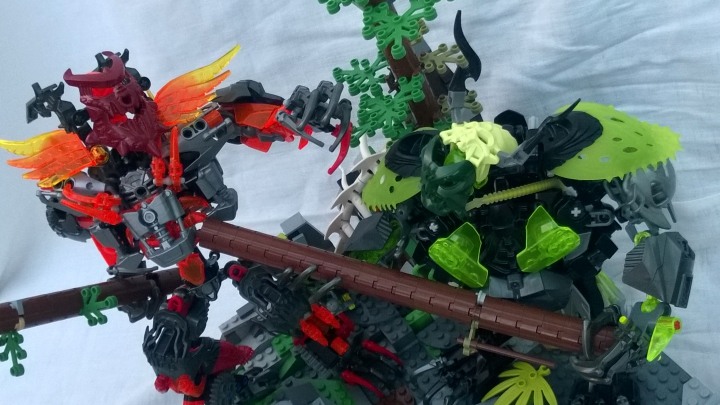 LEGO MOC - Russian Tales' Wonders - Сказка об Иване-царевиче и гуслях-самогудах: Битва леших