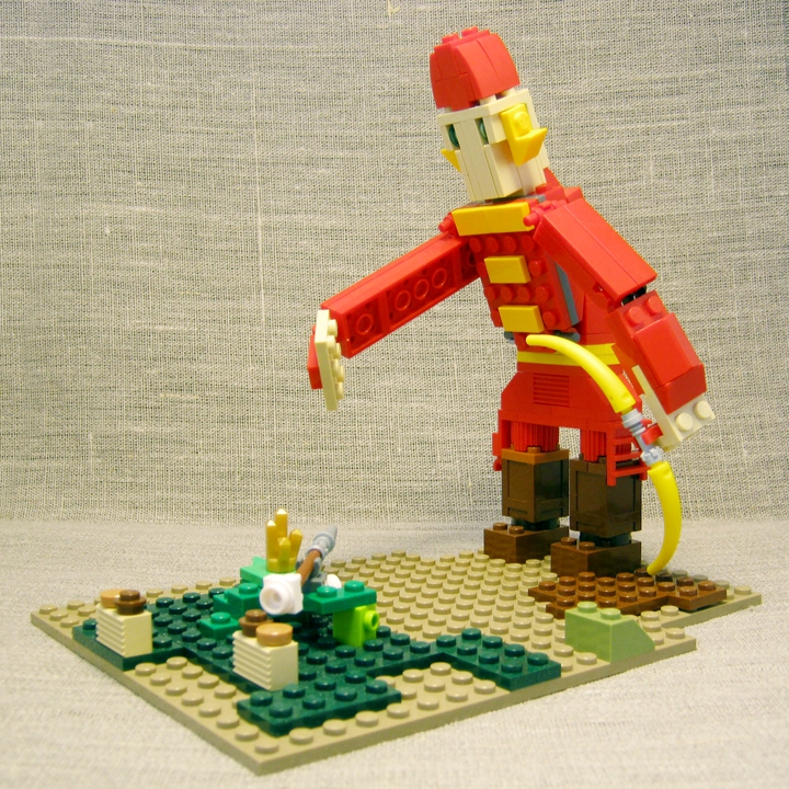 LEGO MOC - Russian Tales' Wonders - Иллюстрация к сказке Царевна-лягушка