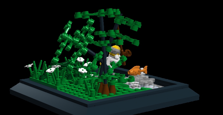 LEGO MOC - Russian Tales' Wonders - The Tale of the Fisherman and the Fish: The Tree.