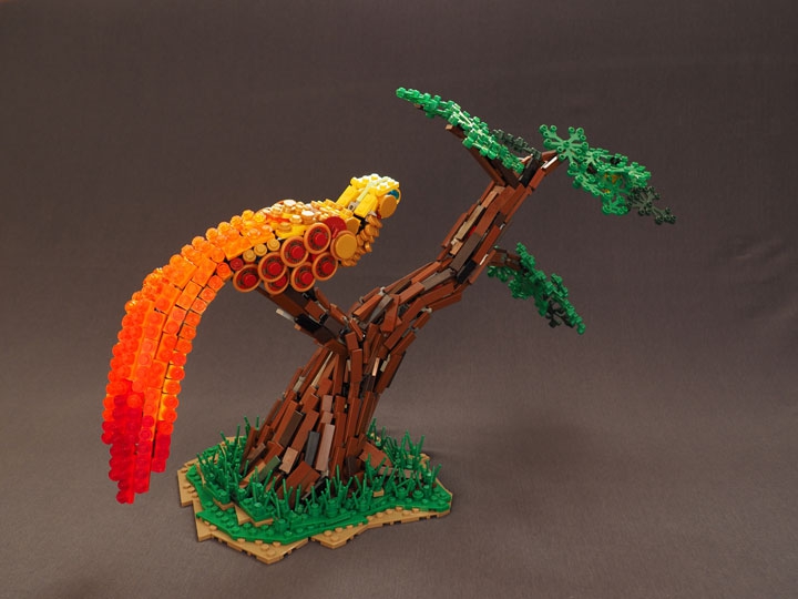 LEGO MOC - Russian Tales' Wonders - Чудо-птица