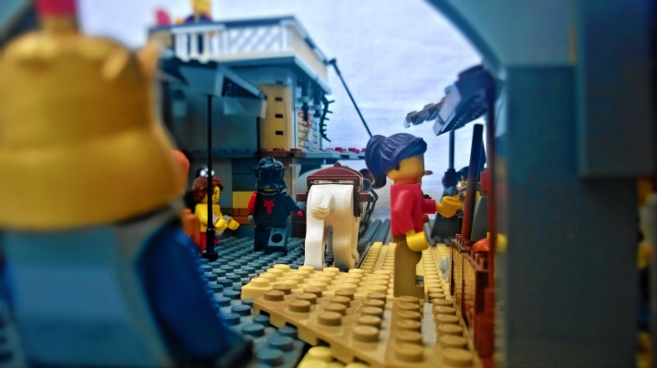 LEGO MOC - Russian Tales' Wonders - БУЛАТ-МОЛОДЕЦ