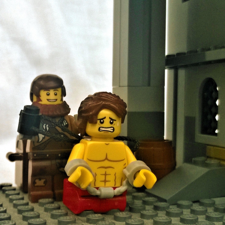 LEGO MOC - Russian Tales' Wonders - БУЛАТ-МОЛОДЕЦ