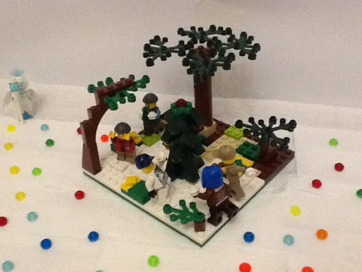 LEGO MOC - New Year's Brick 2017 - Новый год в лесу