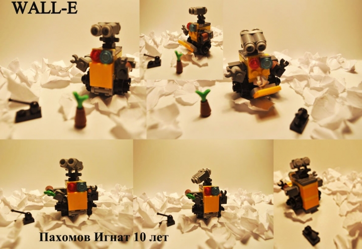 LEGO MOC - Contests of miniatures. WALL-E - WALL-E