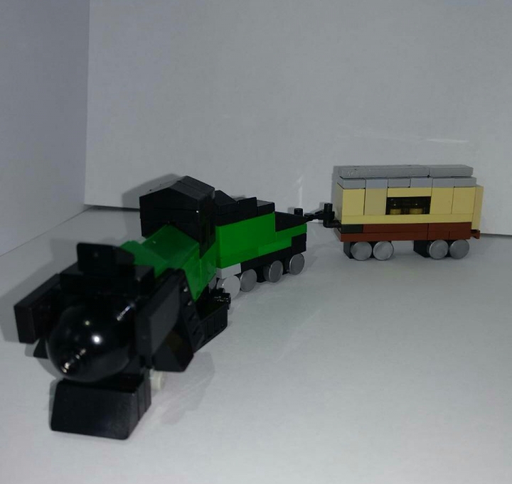 LEGO MOC - Contests of miniatures. EMERALD NIGHT - Emerald Night