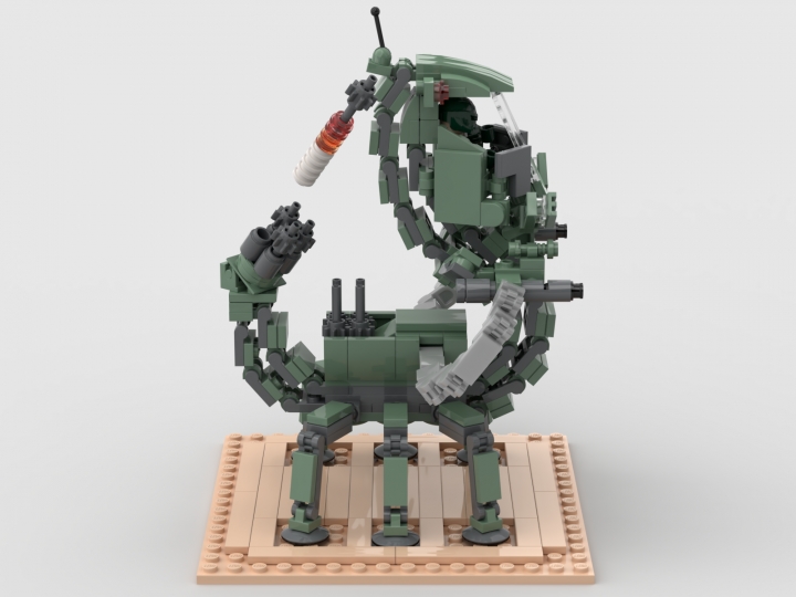 LEGO MOC - 16x16: Mech - Богомол