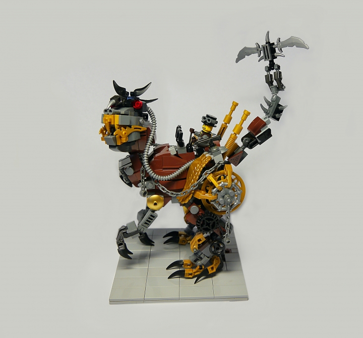 LEGO MOC - 16x16: Mech - Mech dinosaur