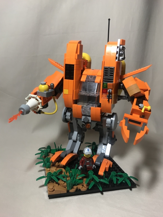 LEGO MOC - 16x16: Mech - SCV StartCraft