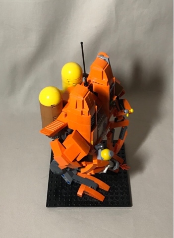 LEGO MOC - 16x16: Mech - SCV StartCraft: Техническое фото 1