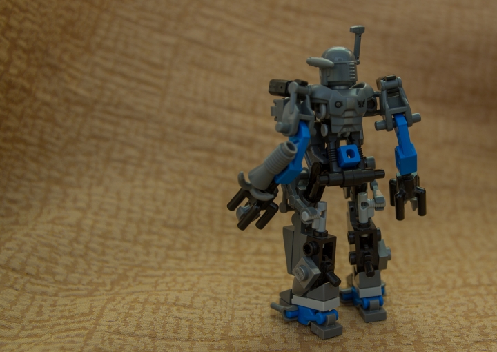 LEGO MOC - 16x16: Mech - Только в мехе я почувствую себя живым.