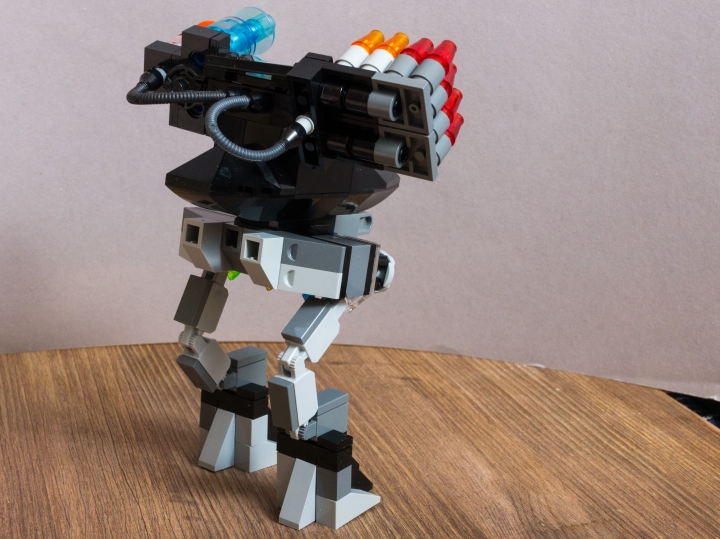 LEGO MOC - 16x16: Mech - УШБМ 'Щит': Это новое оружие предназначенное для того чтобы решать целый класс задач, разведка, нападения, охрана. 