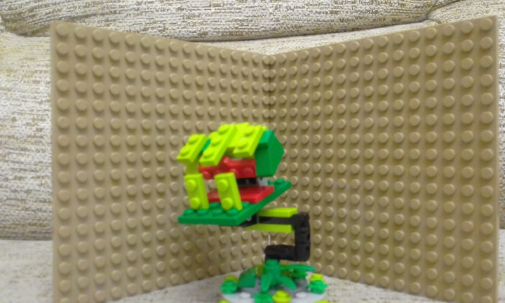 LEGO MOC - 16x16: Botany - Венерина мухоловка : Венерина мухоловка 