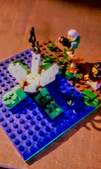 LEGO MOC - 16x16: Botany - Кувшинка
