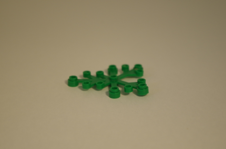 LEGO MOC - 16x16: Botany - Овощи на грядке: Лист петрушки.