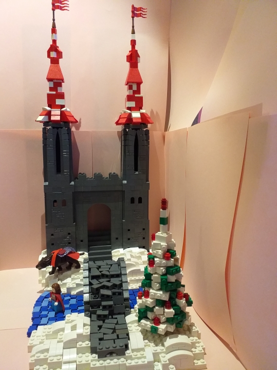 LEGO MOC - New Year's Brick 2020 - Красавица и Чудовище. Чудесное Рождество