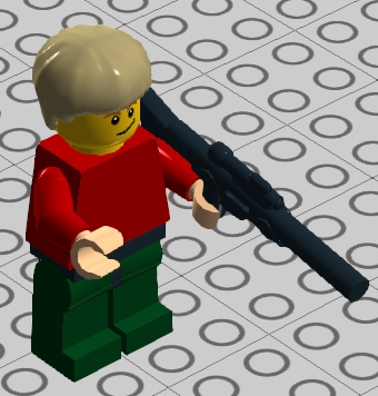 LEGO MOC - New Year's Brick 2020 - Как Кевин Марвина встречал.: Кевин