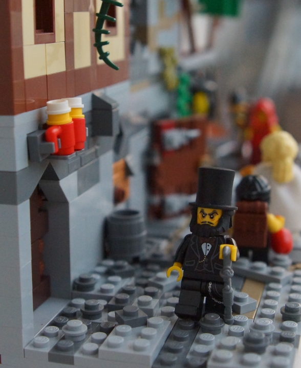 LEGO MOC - Младшая лига. Конкурс 'Средневековье'. - Городские куранты