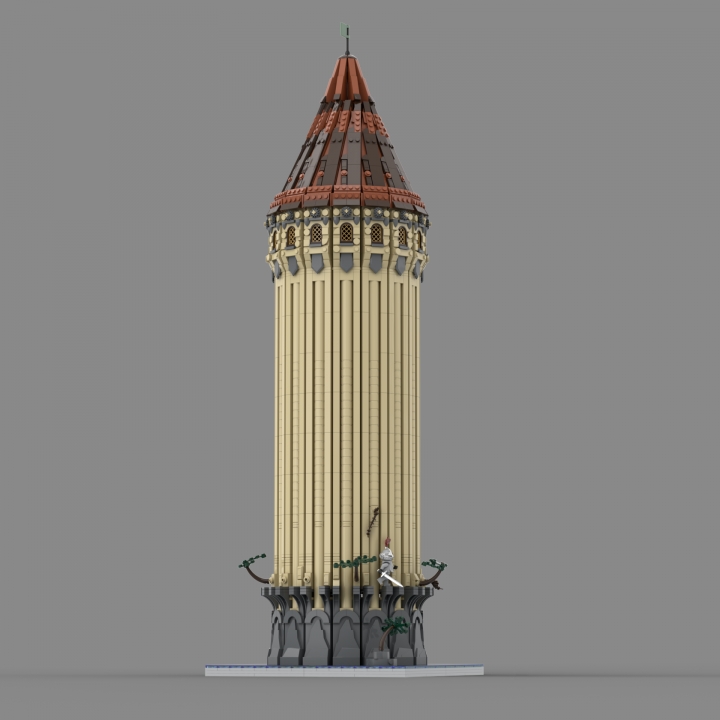 LEGO MOC - Младшая лига. Конкурс 'Средневековье'. - Неприступная башня
