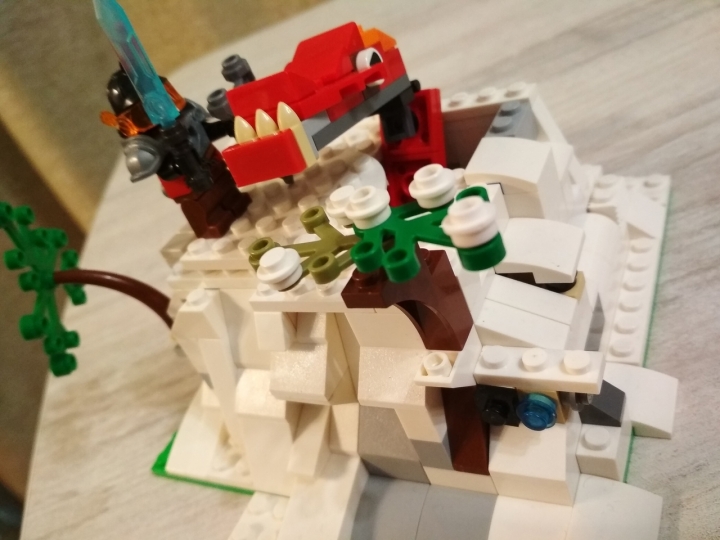 LEGO MOC - LEGO-конкурс 16x16: 'Иллюстрация' - Рыцарь Ник