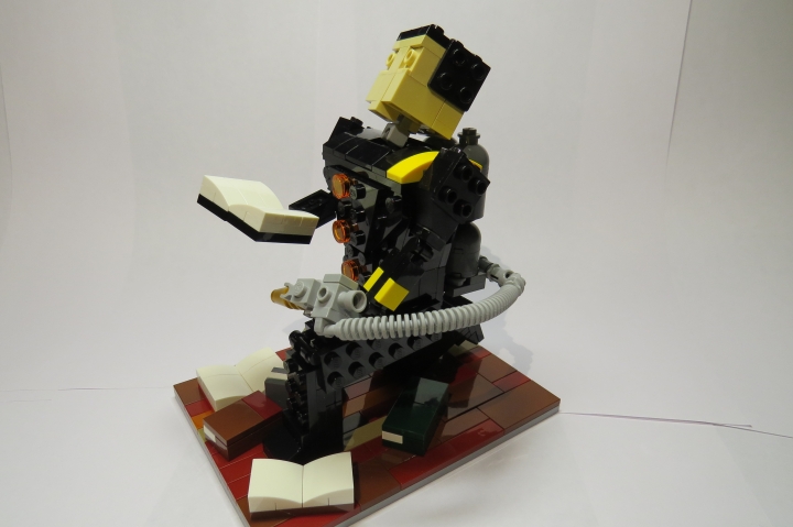 LEGO MOC - LEGO-конкурс 16x16: 'Иллюстрация' - Зерно сомнения