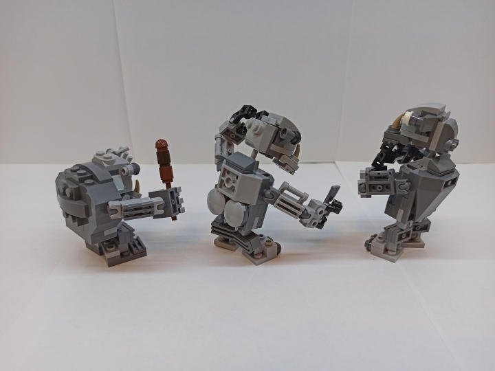 LEGO MOC - LEGO-конкурс 16x16: 'Иллюстрация' - Чудесное спасение: Вид сзади.