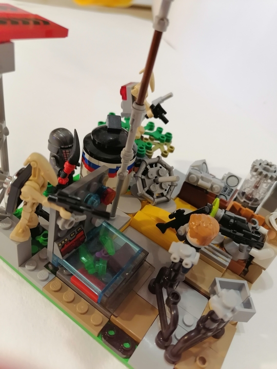 LEGO MOC - LEGO-contest 16x16: 'Cyberpunk' - Будущее за прошлым