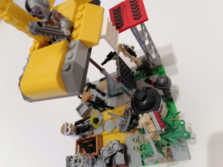 LEGO MOC - LEGO-contest 16x16: 'Cyberpunk' - Будущее за прошлым