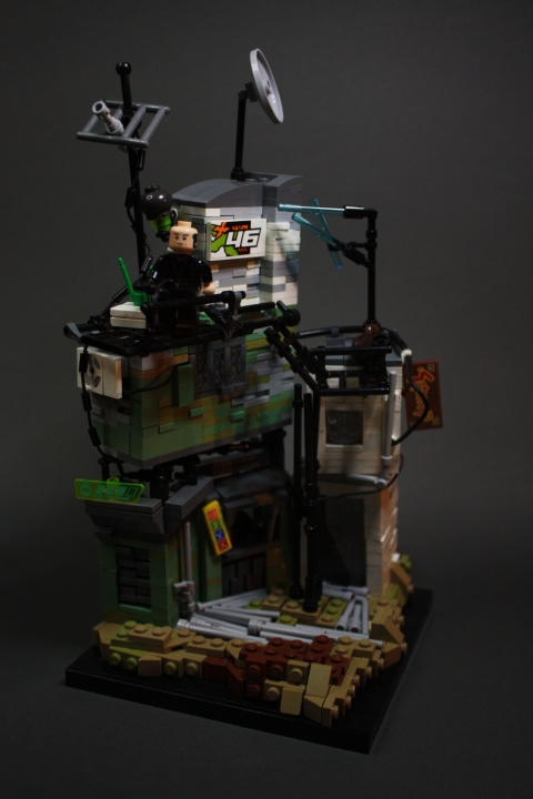LEGO MOC - LEGO-contest 16x16: 'Cyberpunk' - Выживание