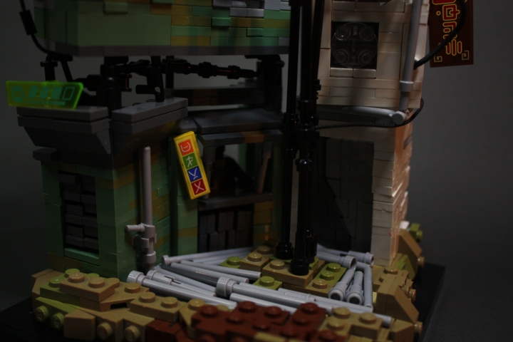 LEGO MOC - LEGO-contest 16x16: 'Cyberpunk' - Выживание