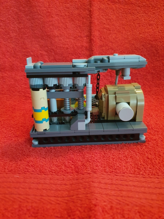 LEGO MOC - LEGO-contest 16x16: 'Cyberpunk' - CyberPunk Girl: Они же сзади.