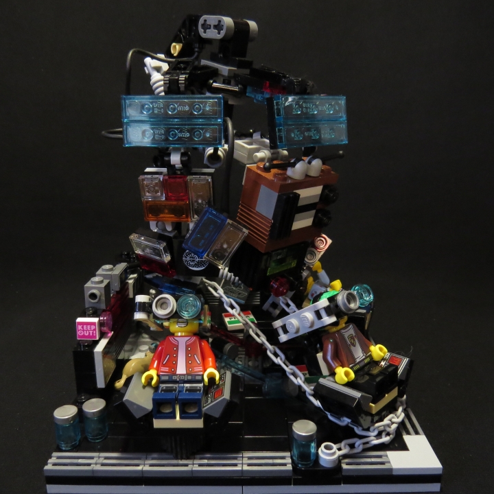 LEGO MOC - LEGO-contest 16x16: 'Cyberpunk' - Кибергедонизм. Живи по кайфу!