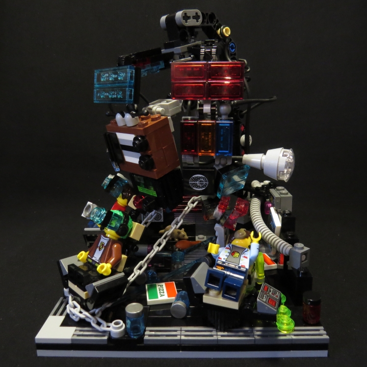 LEGO MOC - LEGO-contest 16x16: 'Cyberpunk' - Кибергедонизм. Живи по кайфу!
