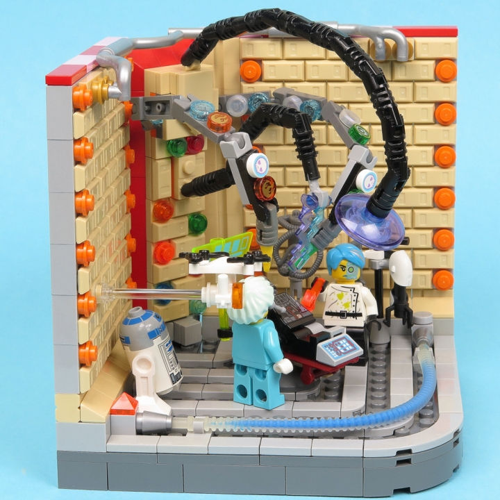 LEGO MOC - LEGO-contest 16x16: 'Cyberpunk' - Кибермедицина 