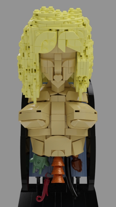 LEGO MOC - LEGO-contest 16x16: 'Cyberpunk' - «— Я — живое мыслящее существо, рождённое в океане информации»