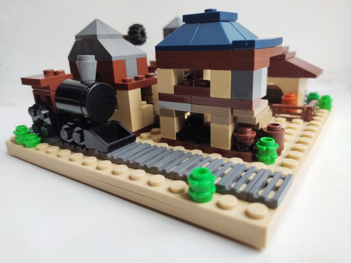 LEGO MOC - LEGO-contest 16x16: 'Western' - 1846г. Дикий Запад, какой он есть