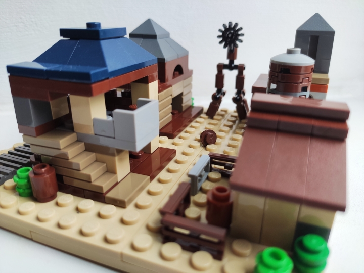 LEGO MOC - LEGO-contest 16x16: 'Western' - 1846г. Дикий Запад, какой он есть