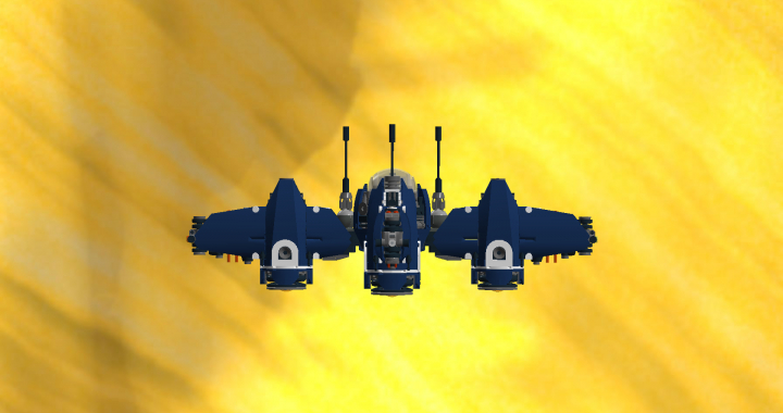 LEGO MOC - LEGO-конкурс 'Путь к звездам' - Истребитель «Фалкрум» / Starfighter «Fulcrum»