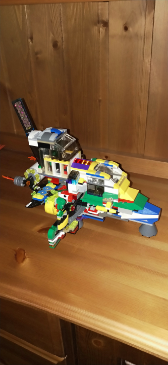 LEGO MOC - LEGO-конкурс 'Путь к звездам' - Insectoids-humanoids UFO Starfighter - 2000-x2