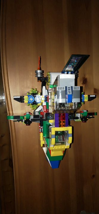 LEGO MOC - LEGO-конкурс 'Путь к звездам' - Insectoids-humanoids UFO Starfighter - 2000-x2