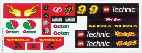 Bricker - Pièce LEGO - 8440stk01 Sticker for Set 8440 - (169795)