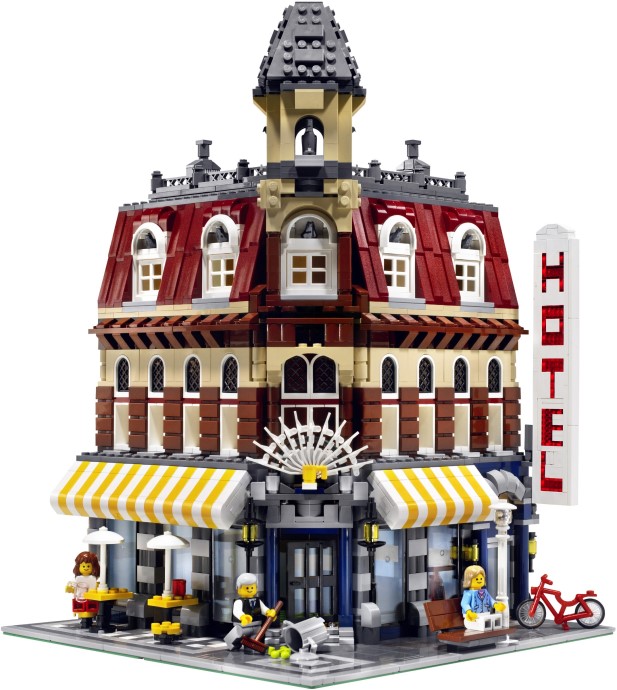 Bricker - Construit par LEGO 10182 Cafe Corner