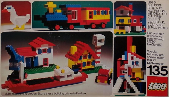 Bricker - Construit par LEGO 135 LEGO Building Set