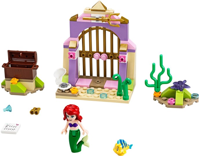 Bricker - Construit par LEGO 41050 Ariel's Amazing Treasures