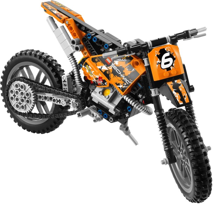 Bricker - Construit par LEGO 42007 La moto cross (Moto Cross Bike)