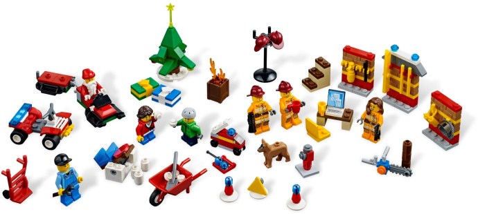 Bricker - Construit par LEGO 4428 Le calendrier de l'Avent LEGO City (LEGO  City Advent Calendar)