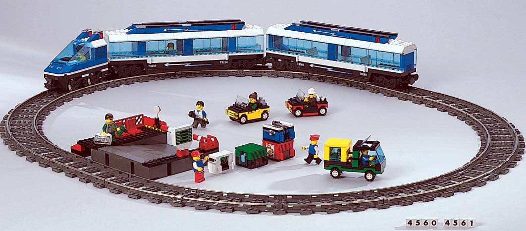 Bricker - Construit par LEGO 4560 Railway Express